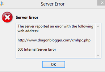 Resolved the Wordpress 3 5 1 XMLRPC 500 Errors - Dragon